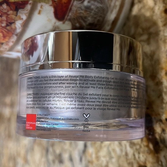 EWC European Wax Center Reveal Me Body Exfoliating Gel 3.4oz Before/After Waxing - Picture 5 of 5